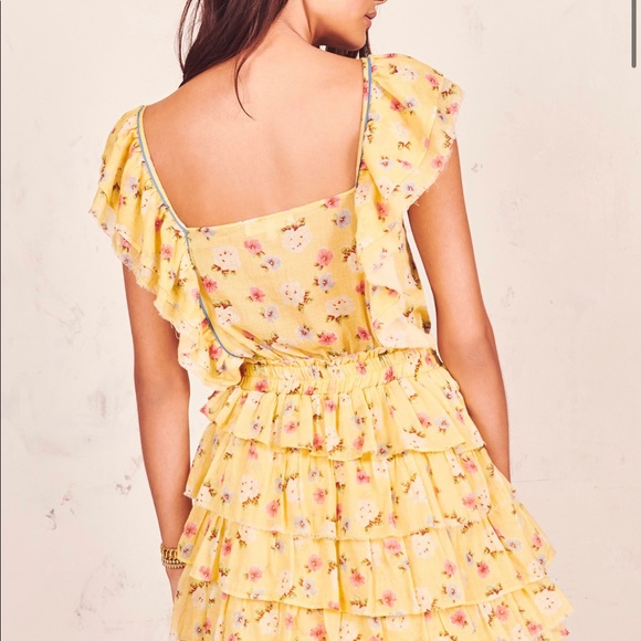 Loveshackfancy Dress Sz M - Picture 3 of 7